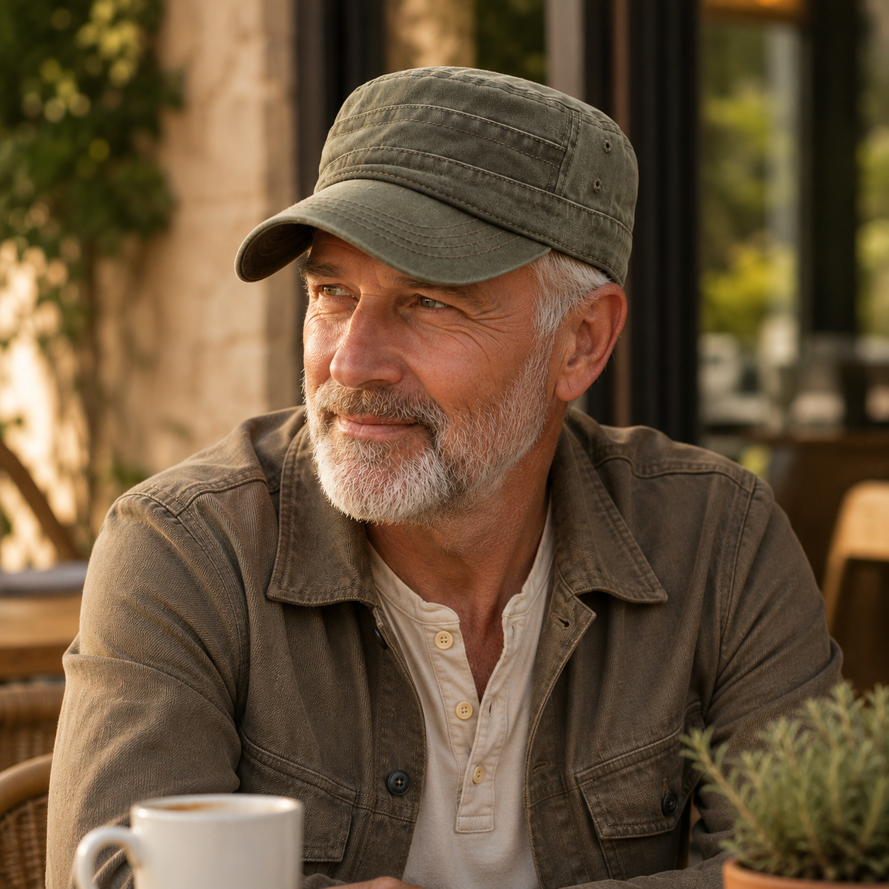 Langston Cotton Newsboy Cap