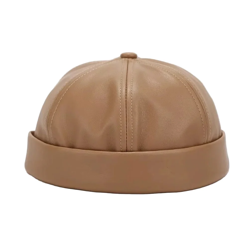 Barrett Leather Docker Cap