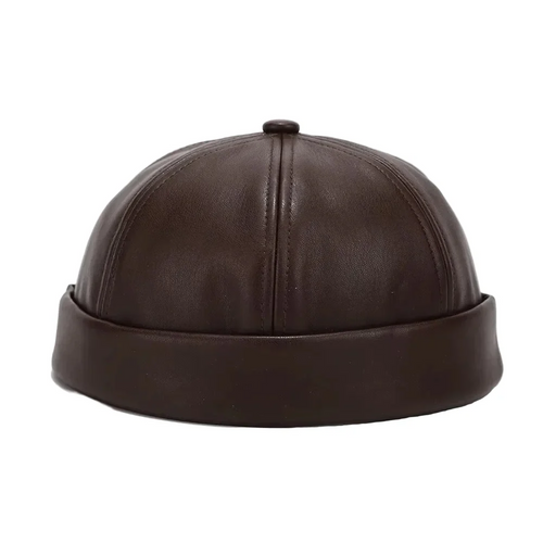 Barrett Leather Docker Cap