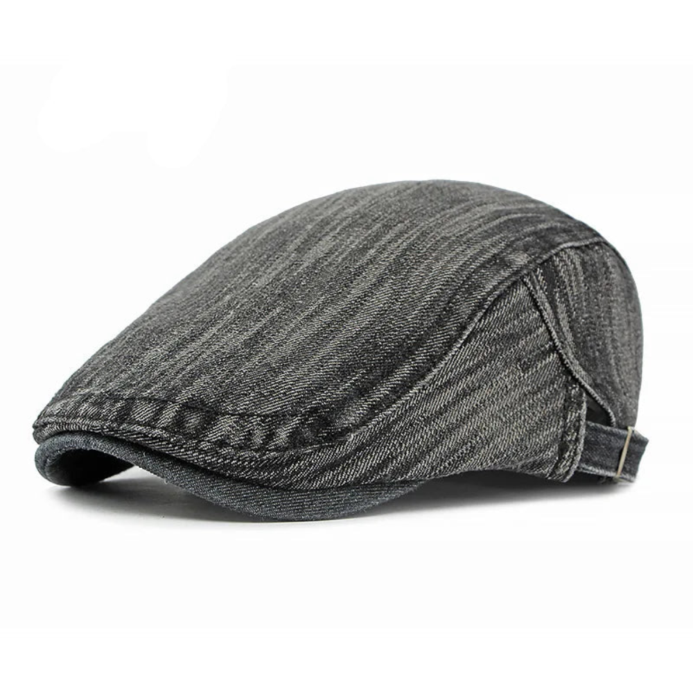 Brixton Retro Denim Flat Cap