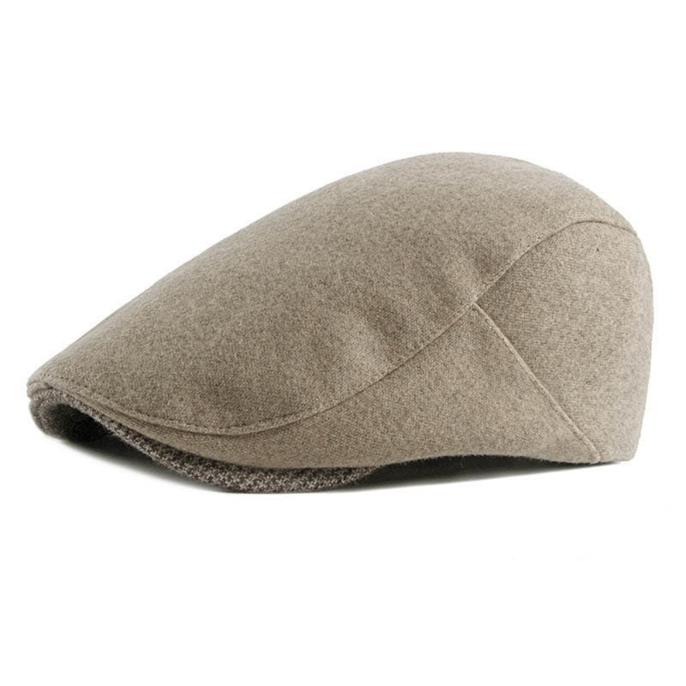 Brompton Houndstooth Detail Flat Cap