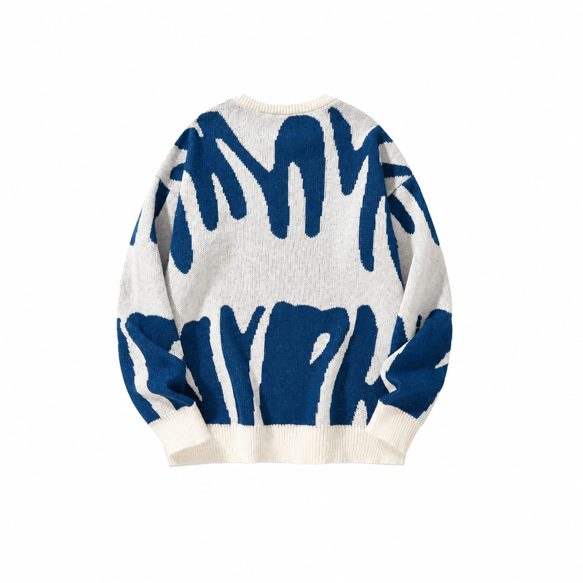 Calder Round Neck Knitted Pullover Sweater