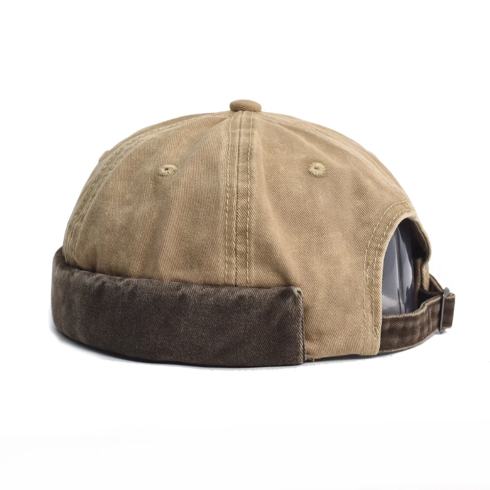 Caldwell Washed Cotton Brimless Docker Cap
