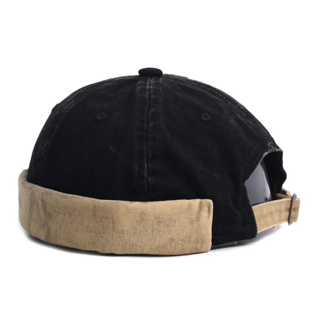 Caldwell Washed Cotton Brimless Docker Cap