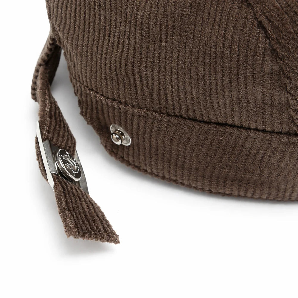 Prescott Corduroy Flat Cap