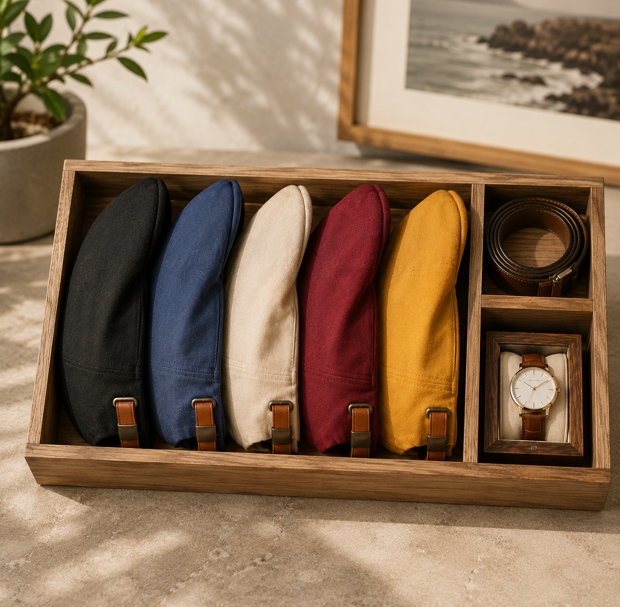Summer Cotton Flat Cap