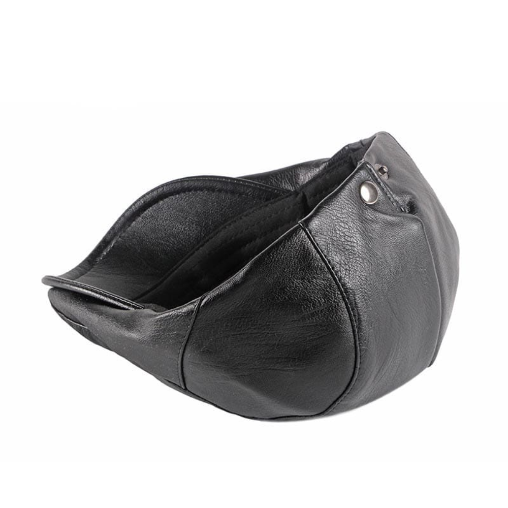 Chelsea Vintage Leather Flat Cap