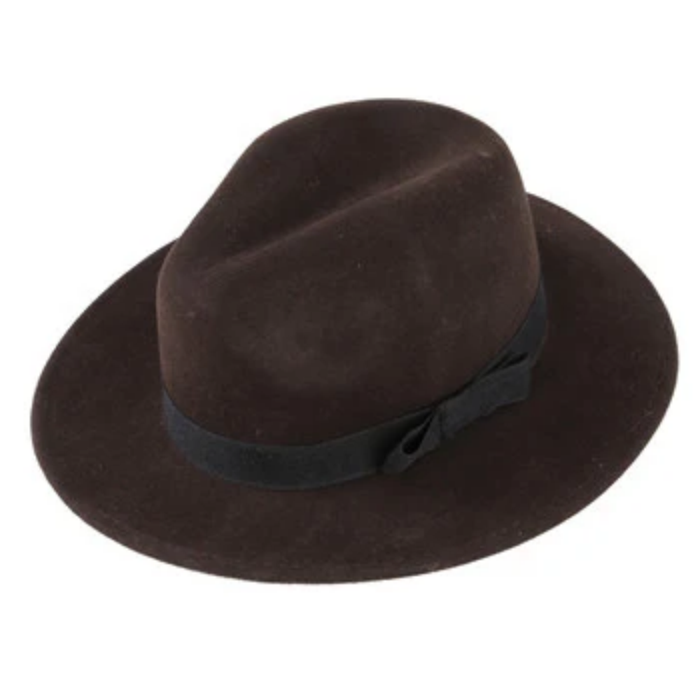 Collins Plain Wool Fedora Hat
