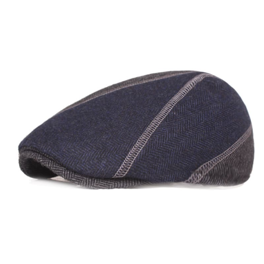 Dalton Wool Earflap Flat Cap