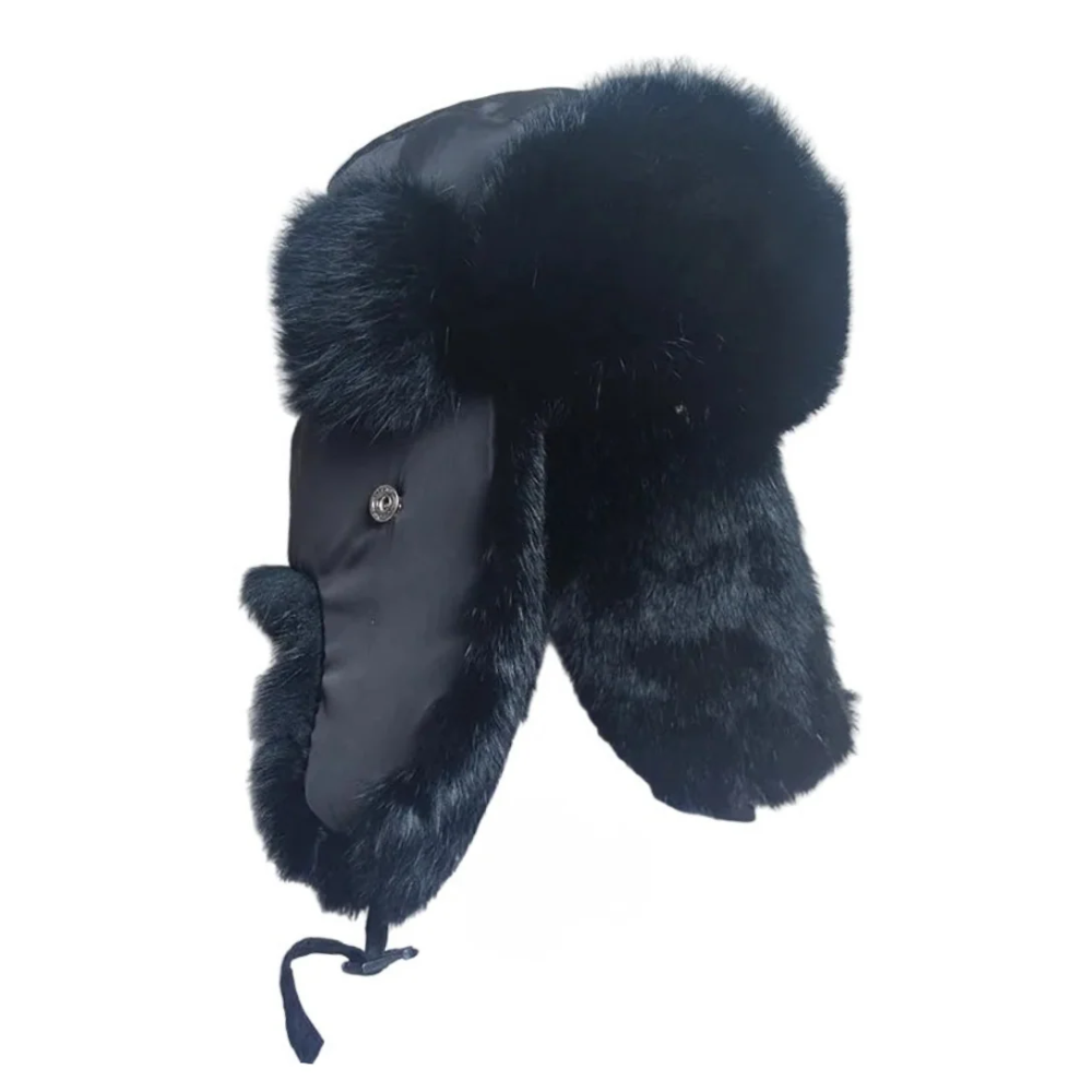 Everfrost Warm Fur Lined Trapper Hat