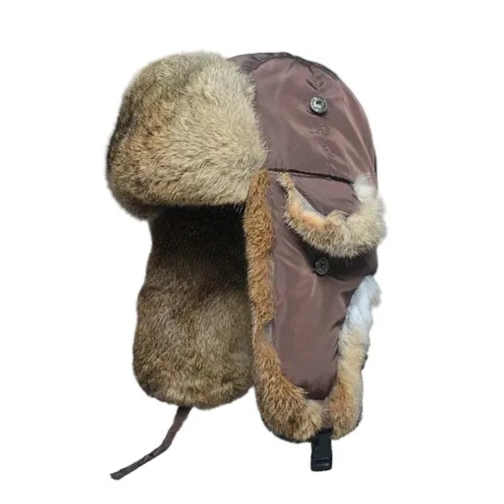 Everfrost Warm Fur Lined Trapper Hat