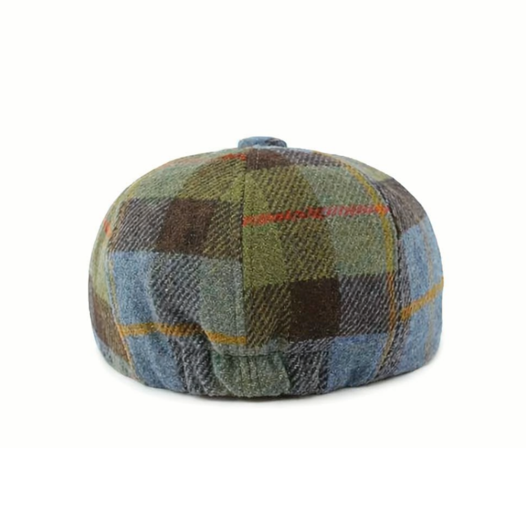 Stratford Plaid Newsboy Cap