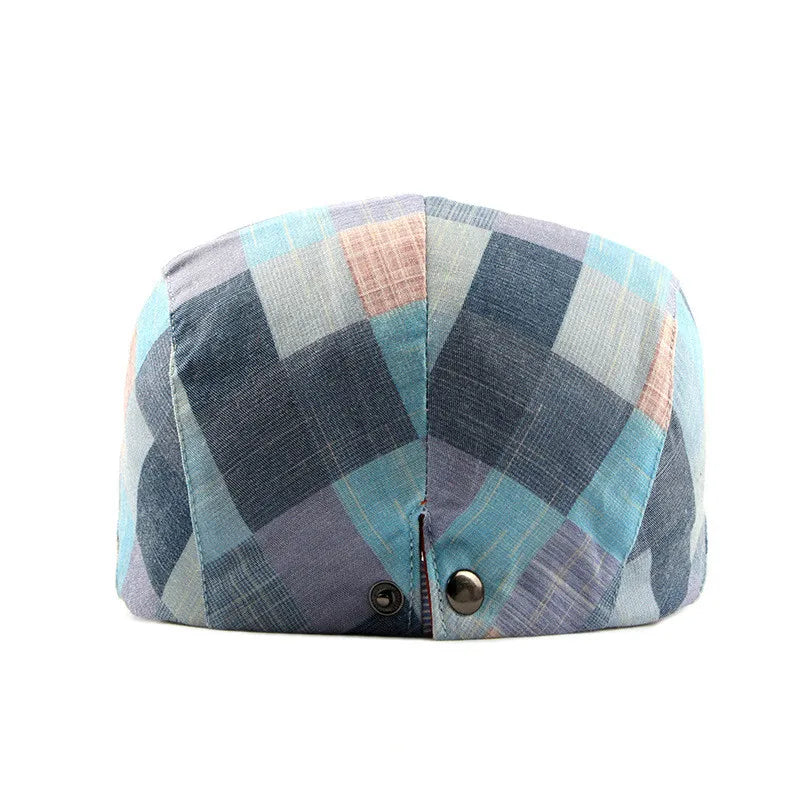 Westbrook Patchwork Flat Cap