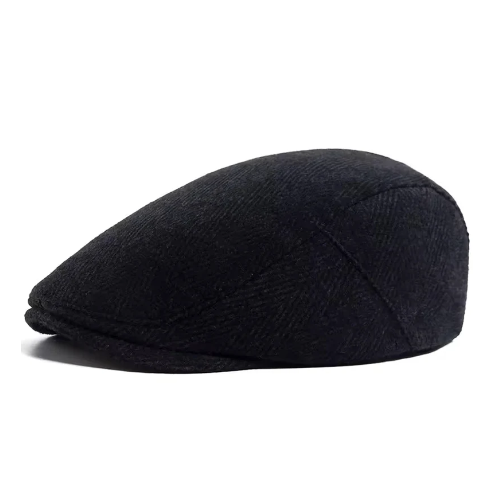 Hampton Herringbone Wool Cap