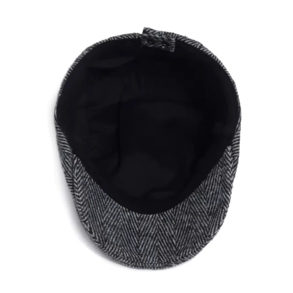 Hampton Herringbone Wool Cap