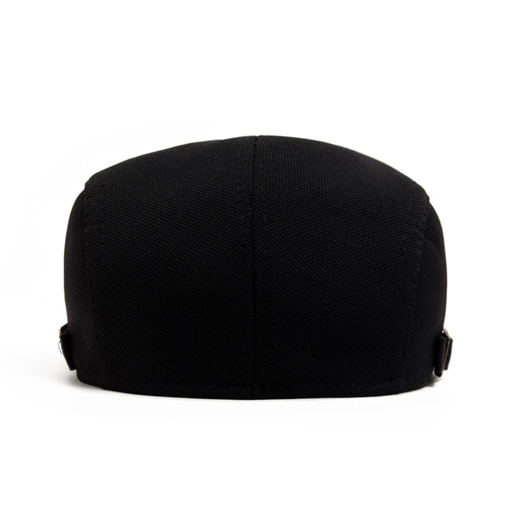 Hartley Textured Adjustable Flat Cap