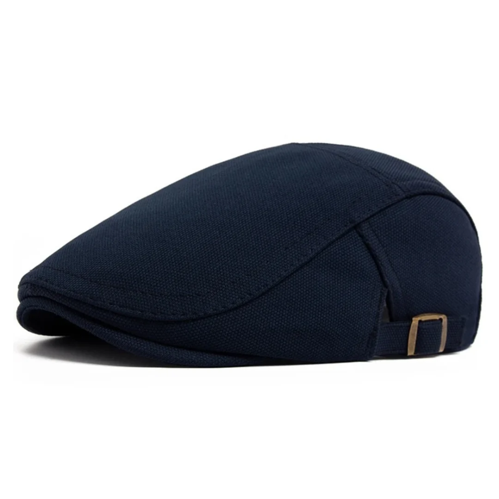 Hartley Textured Adjustable Flat Cap