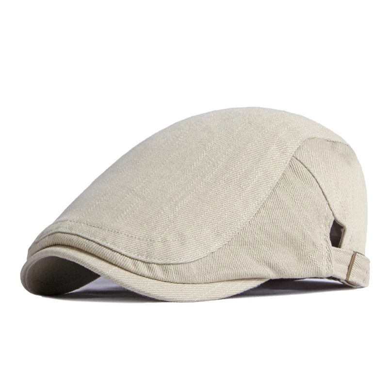 Sutherland Cotton Flat Cap