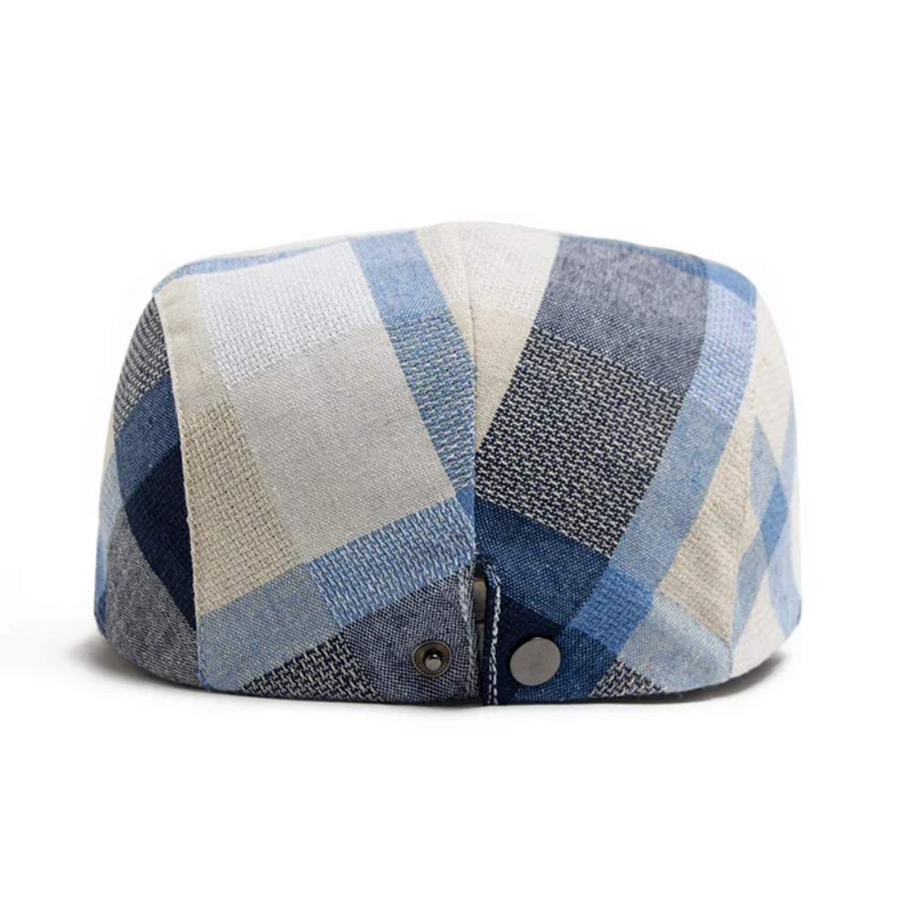 Highland Tartan Flat Cap