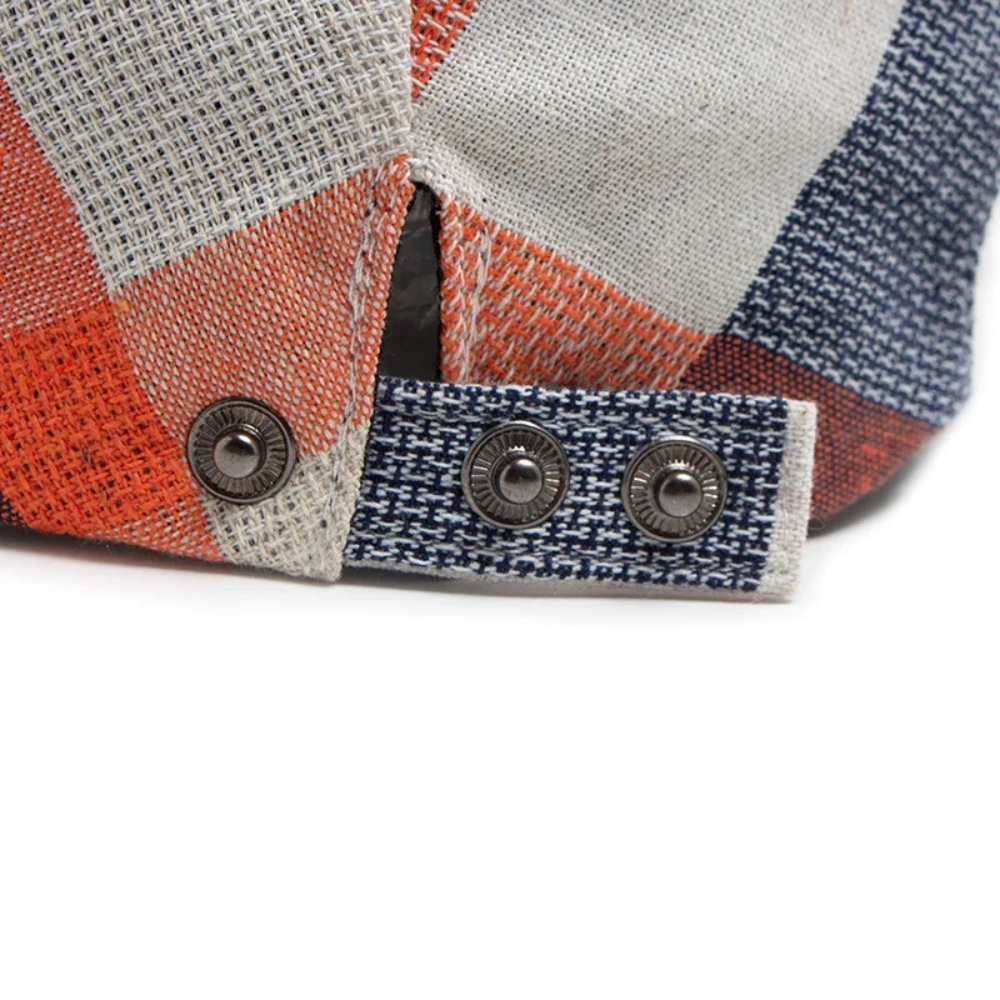 Highland Tartan Flat Cap