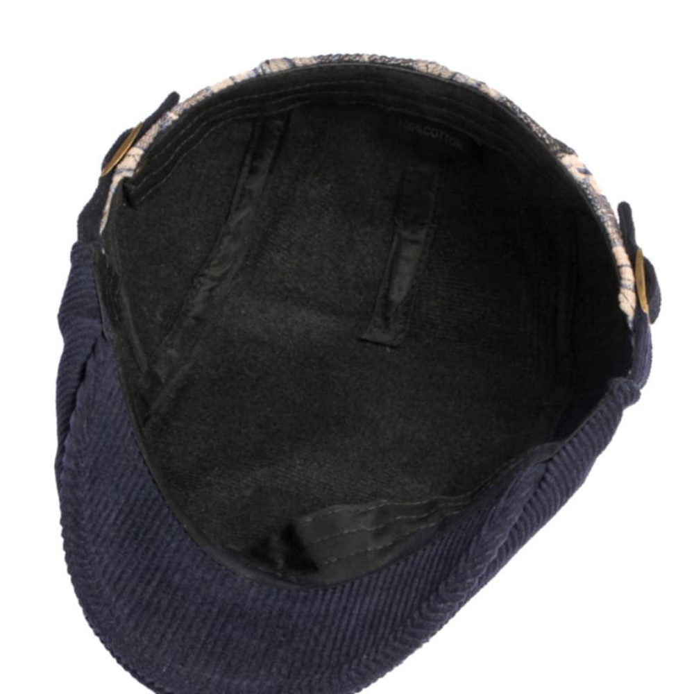 Kirkland Tartan Corduroy Flat Cap
