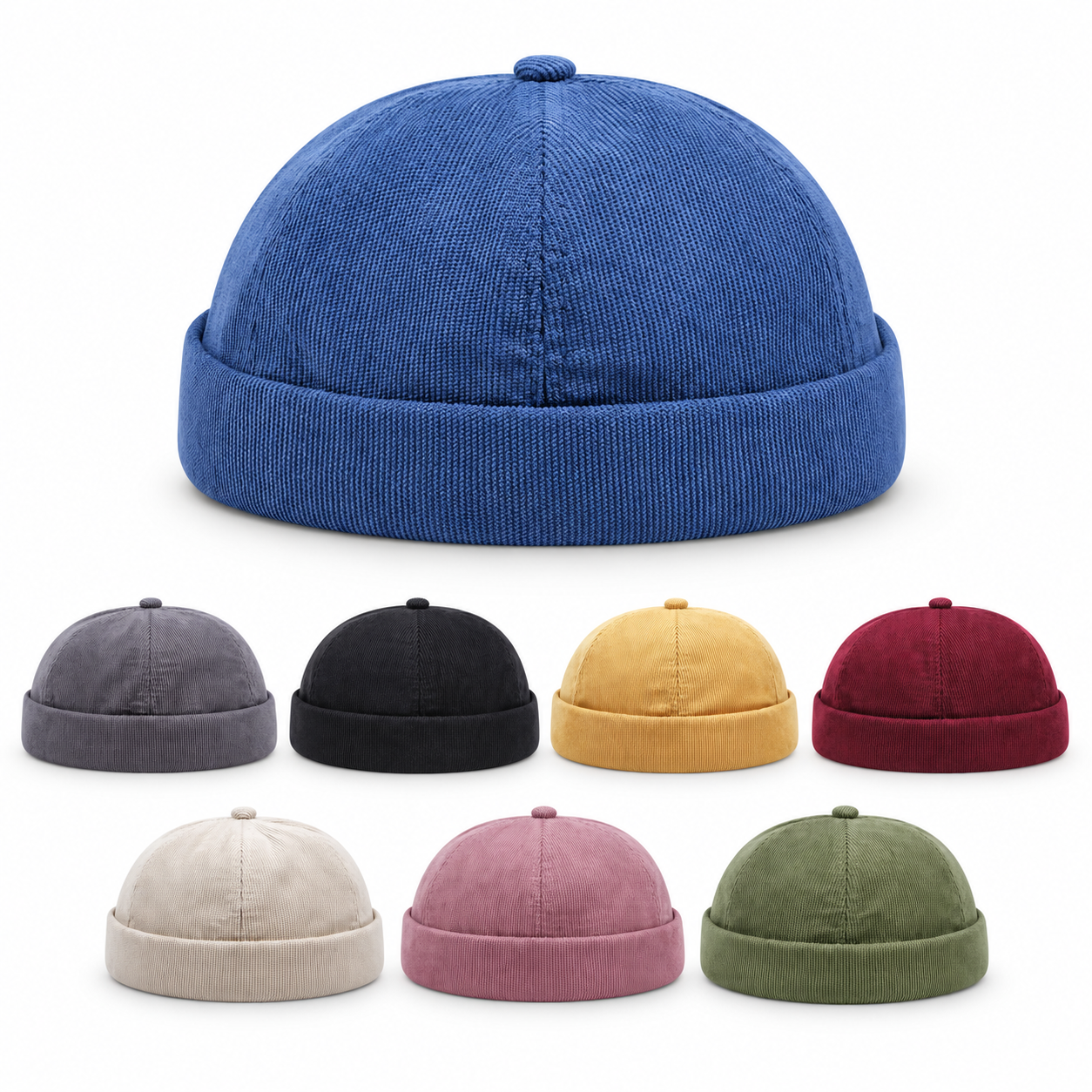 Marshall Classic Corduroy Docker Cap