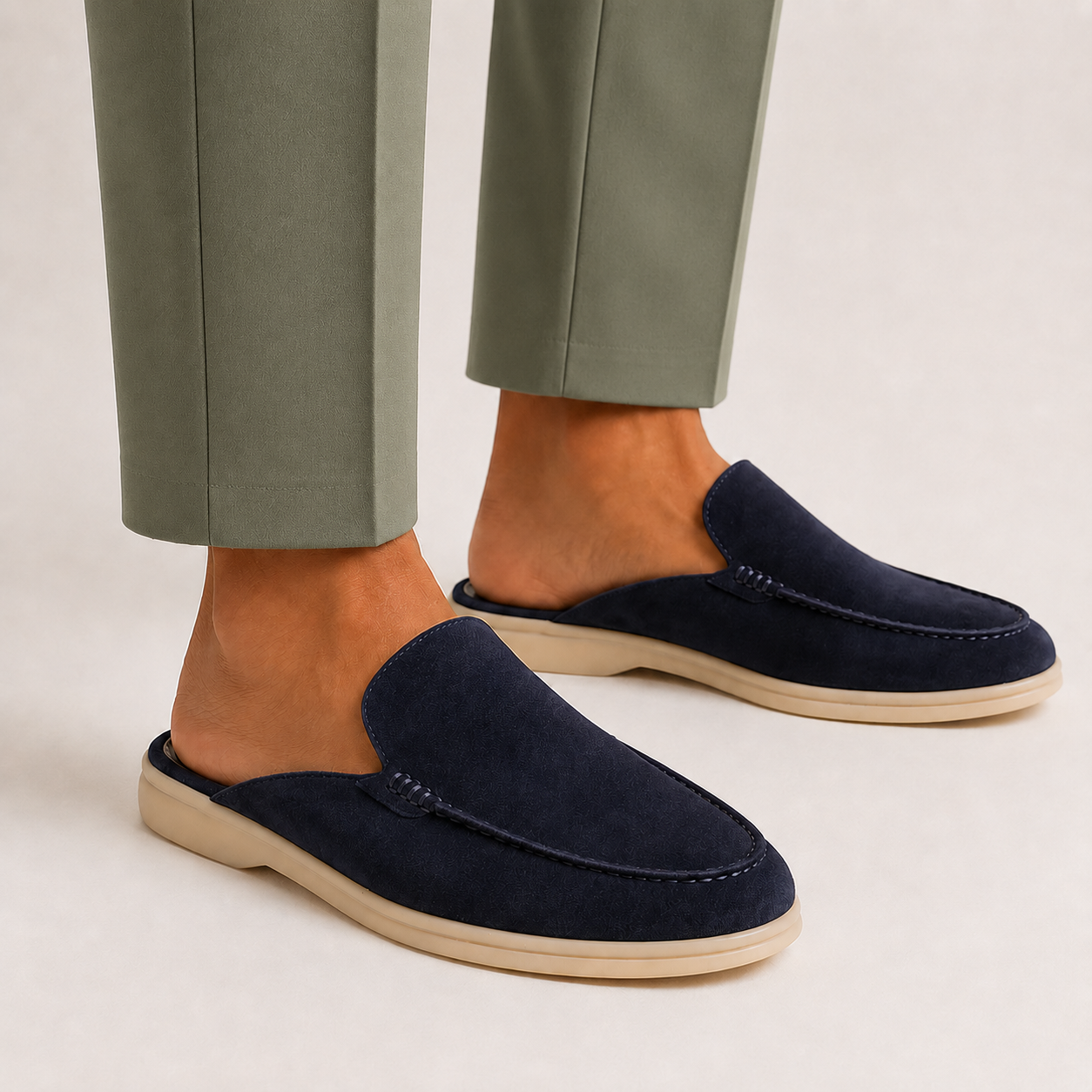 Men’s Backless Loafer Mules