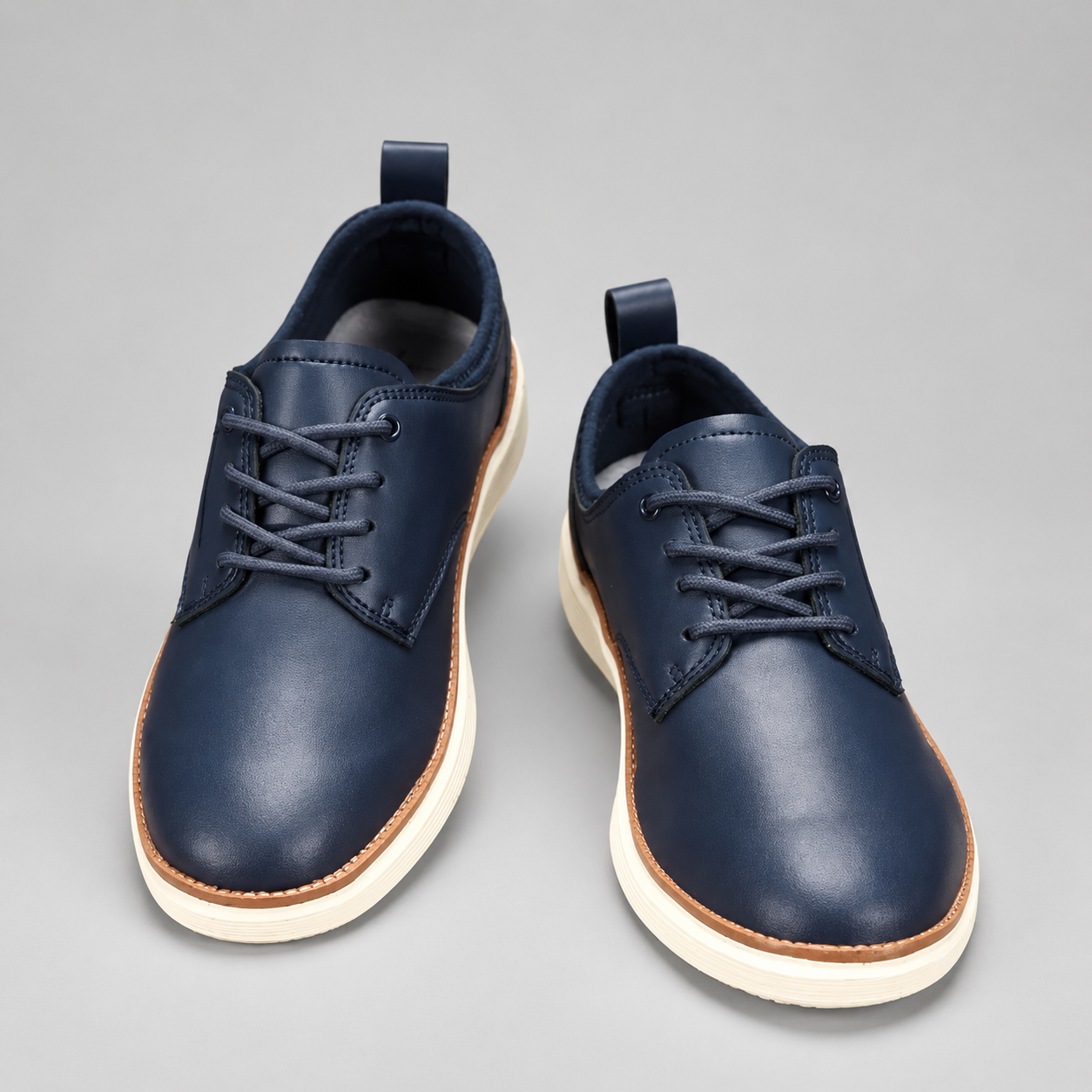 Men's Lace-Up Leather Shoes for Everyday & Smart Casual Wear