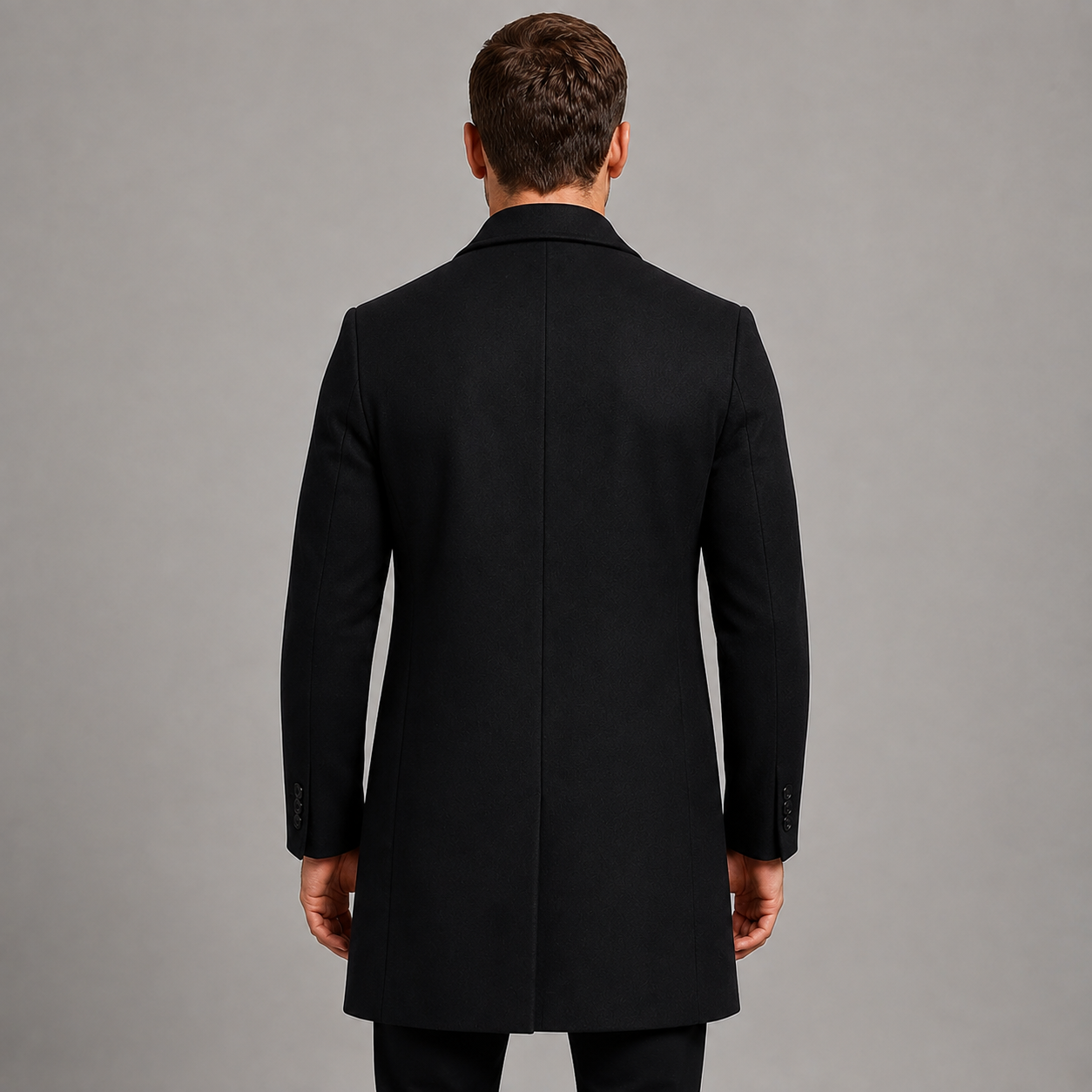 Men’s Long Tailored Outercoat