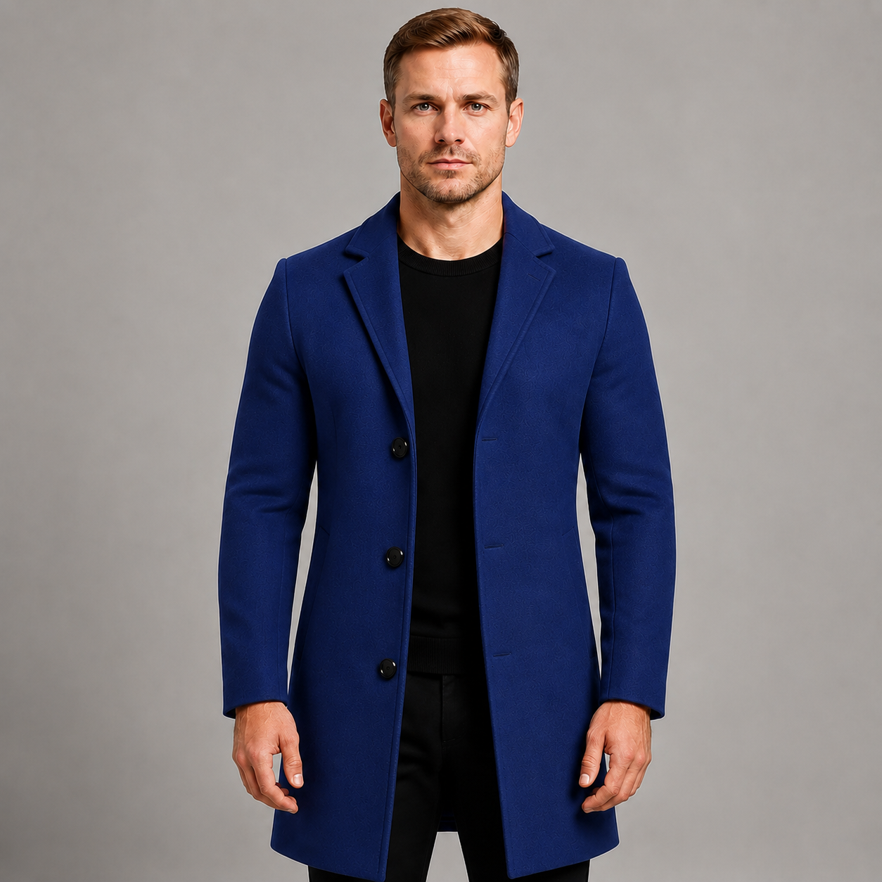 Men’s Long Tailored Outercoat