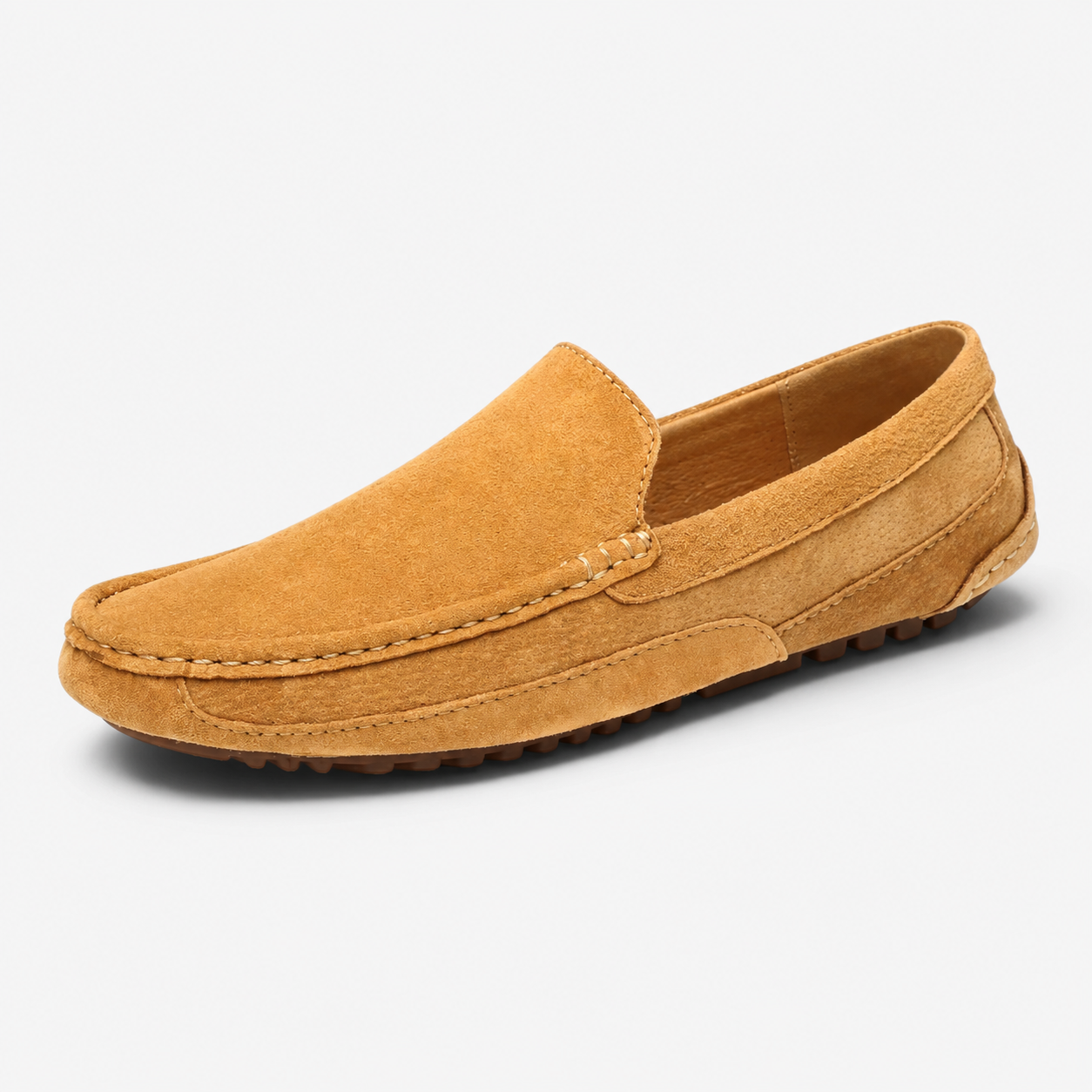 Men’s Suede Driving Loafers Slip-On Shoes