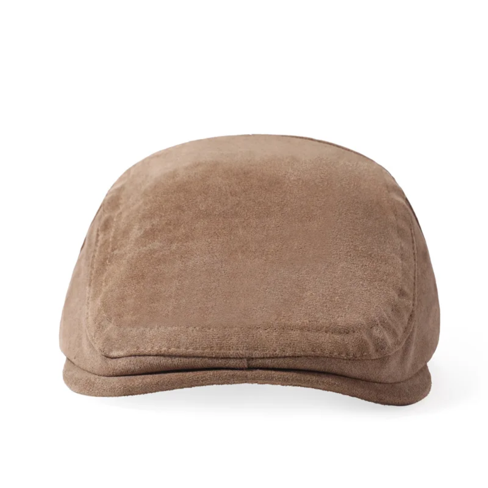 Montrose Suede Flat Cap