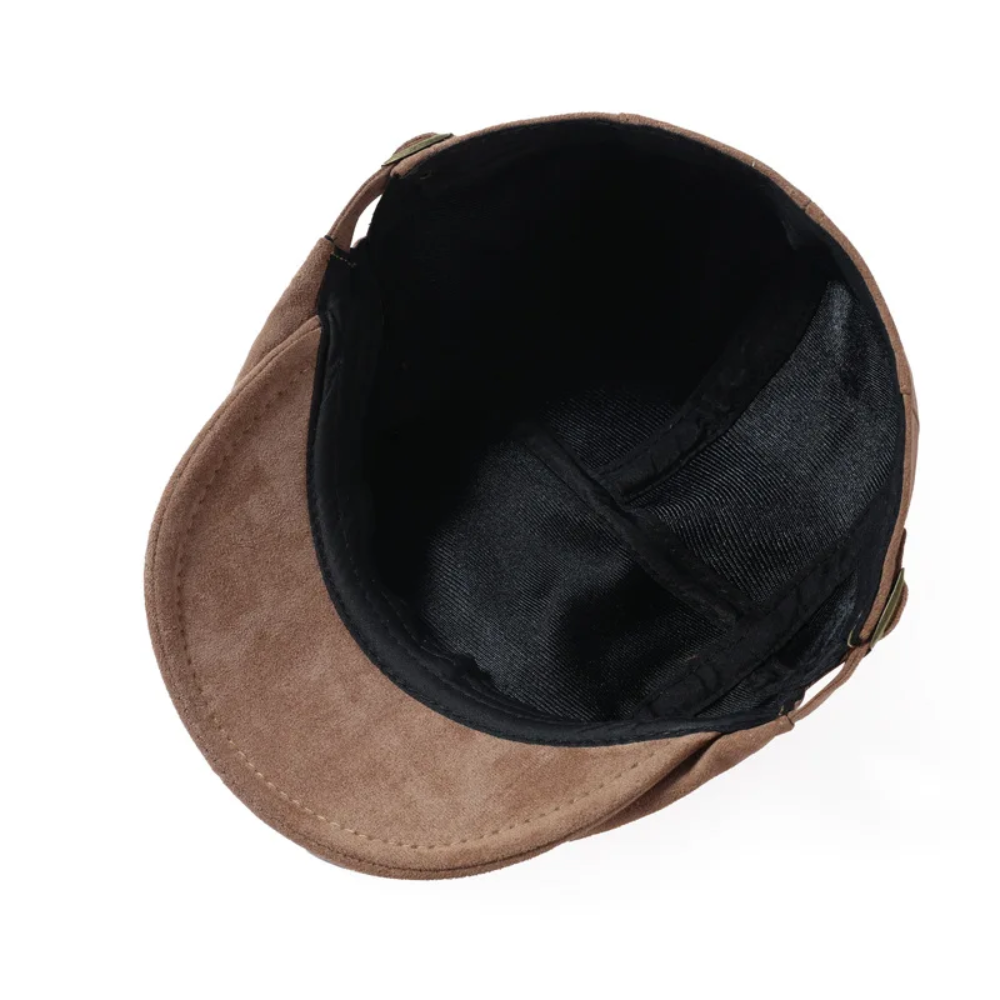 Montrose Suede Flat Cap