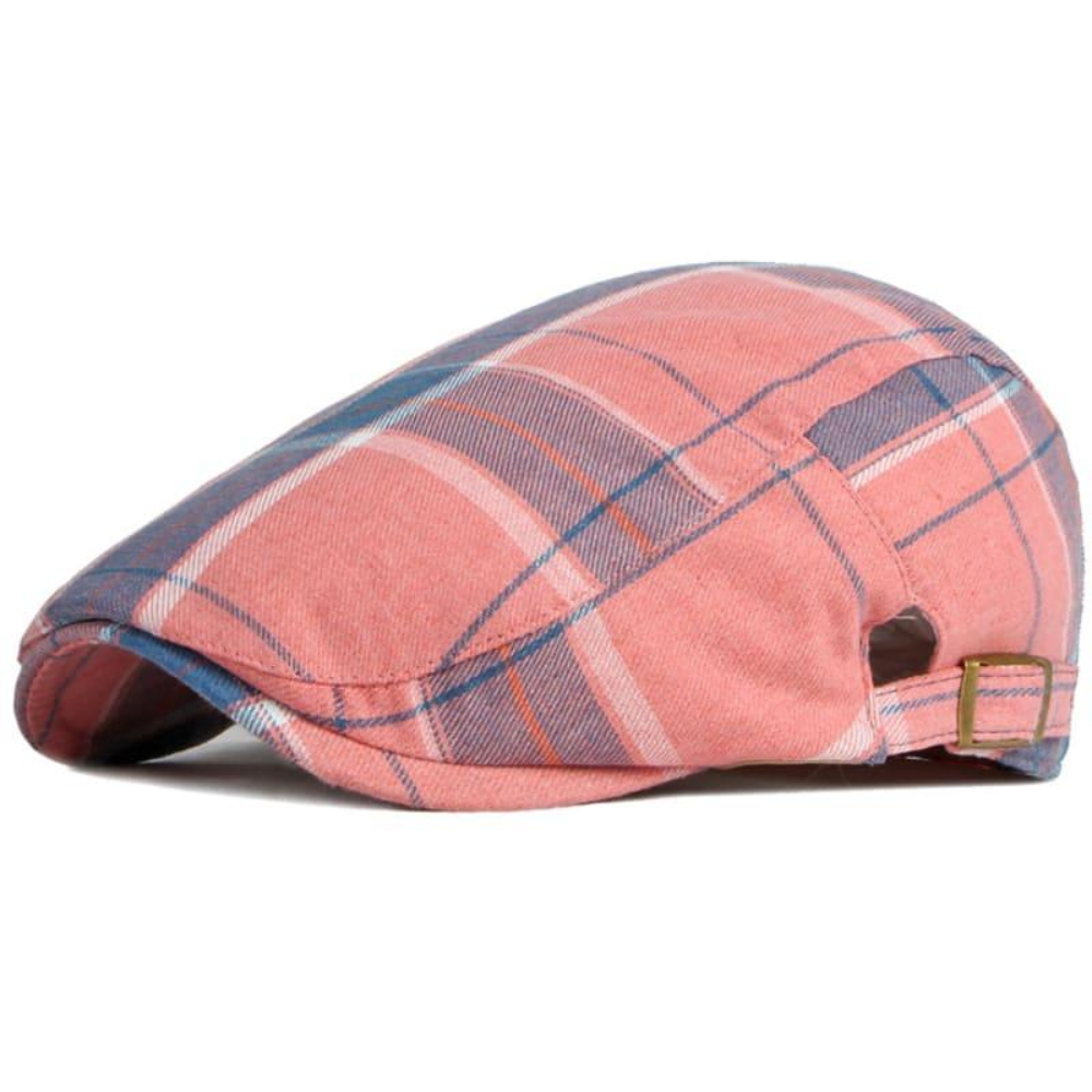 Pembroke Tartan Cotton Flat Cap