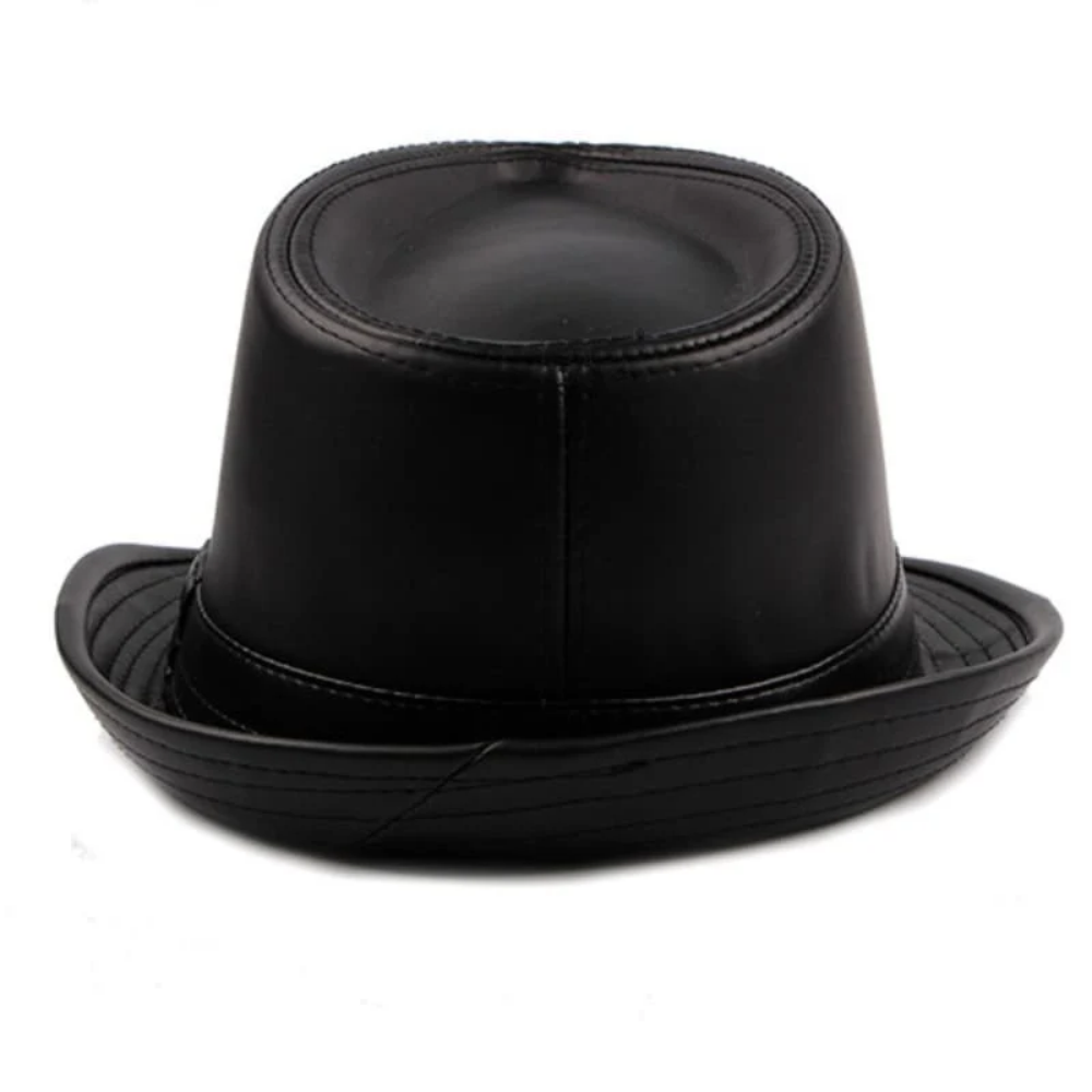 Preston Leather Trilby Hat