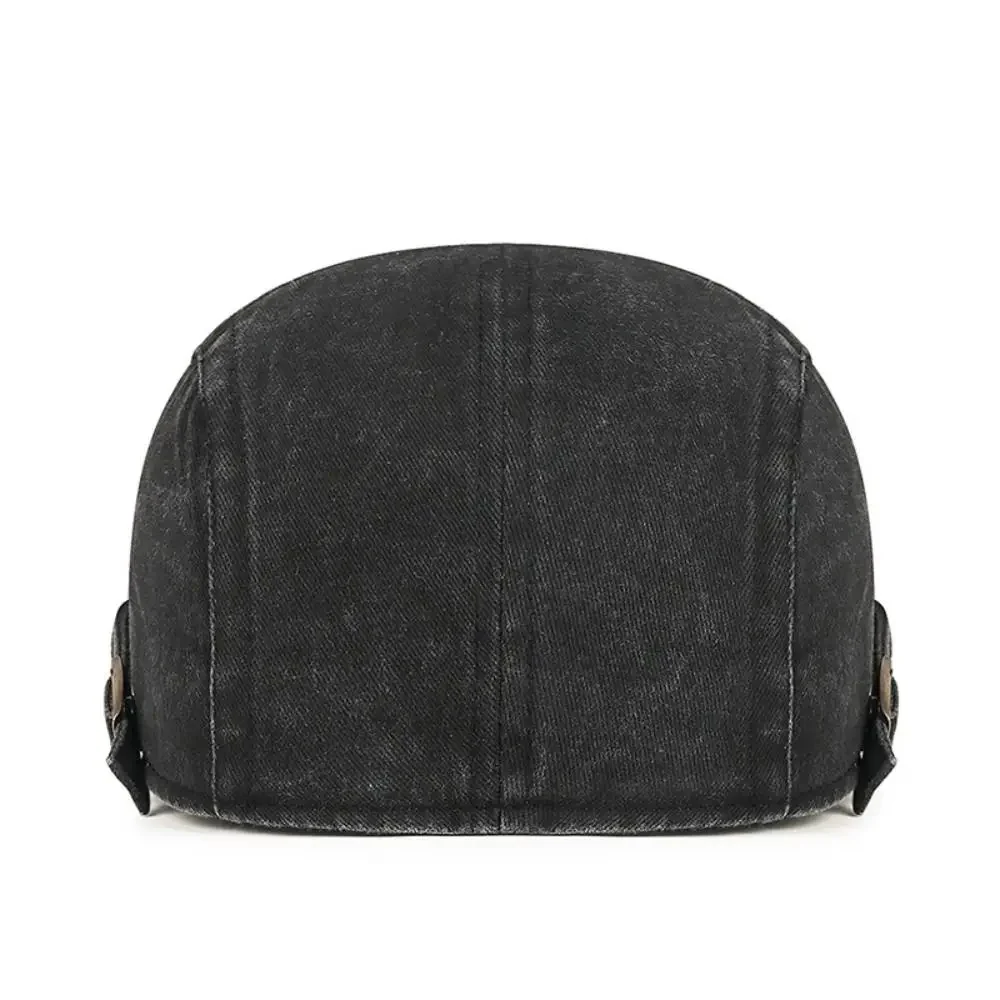 Rivington Washed Cotton Flat Cap