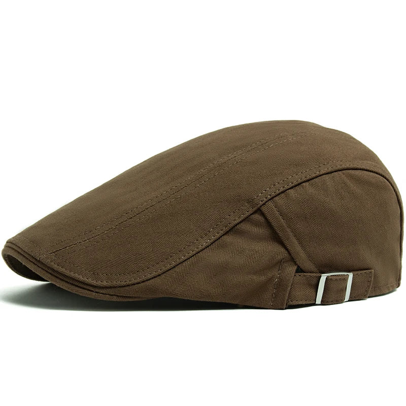 Fordham Twill Flat Cap