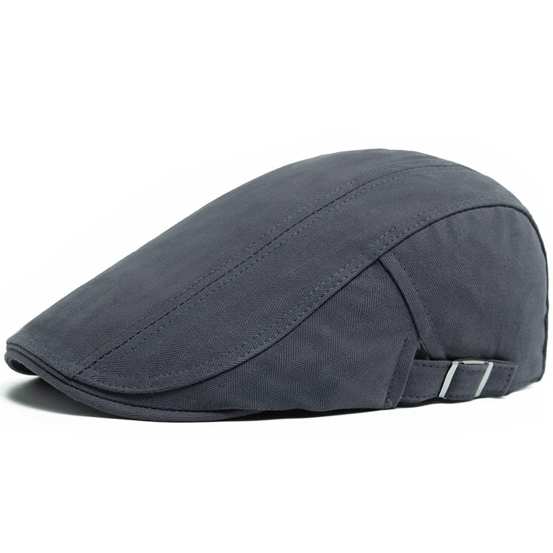 Fordham Twill Flat Cap