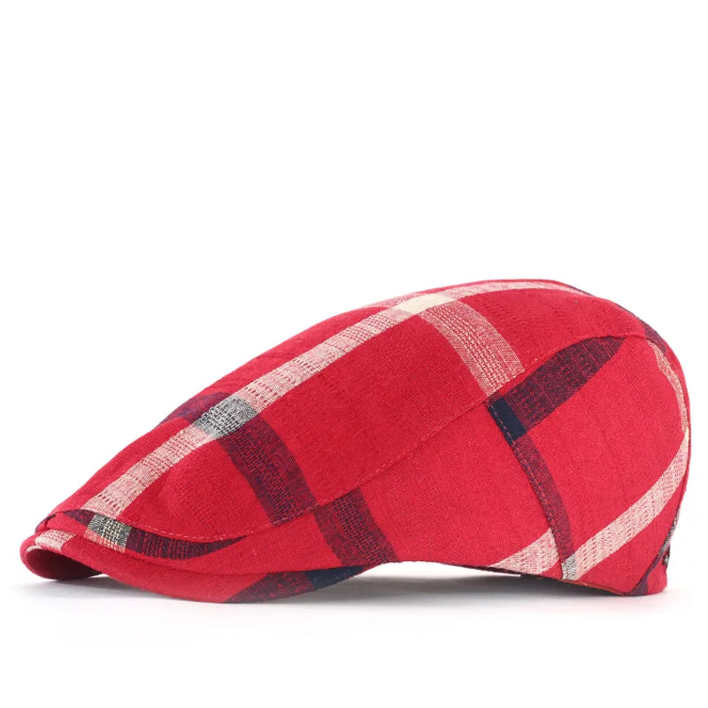 Ellington Check Flat Cap