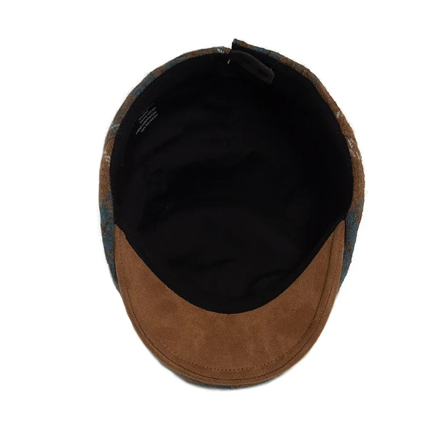 Brookfield Wool Flat Cap