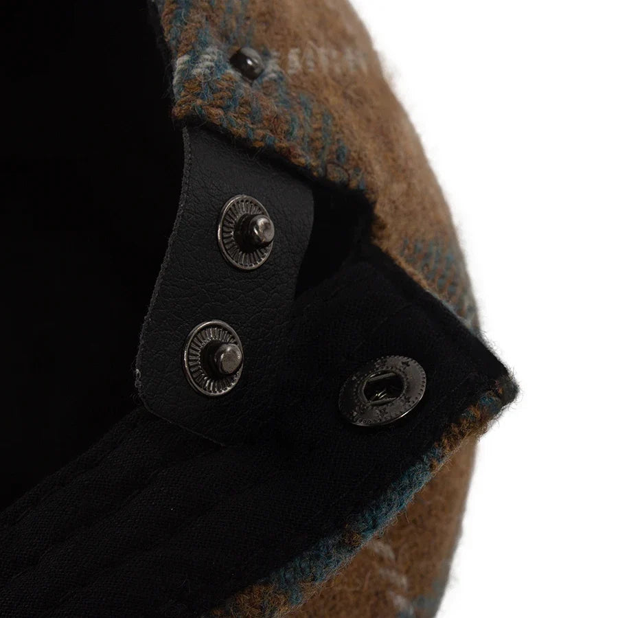 Brookfield Wool Flat Cap