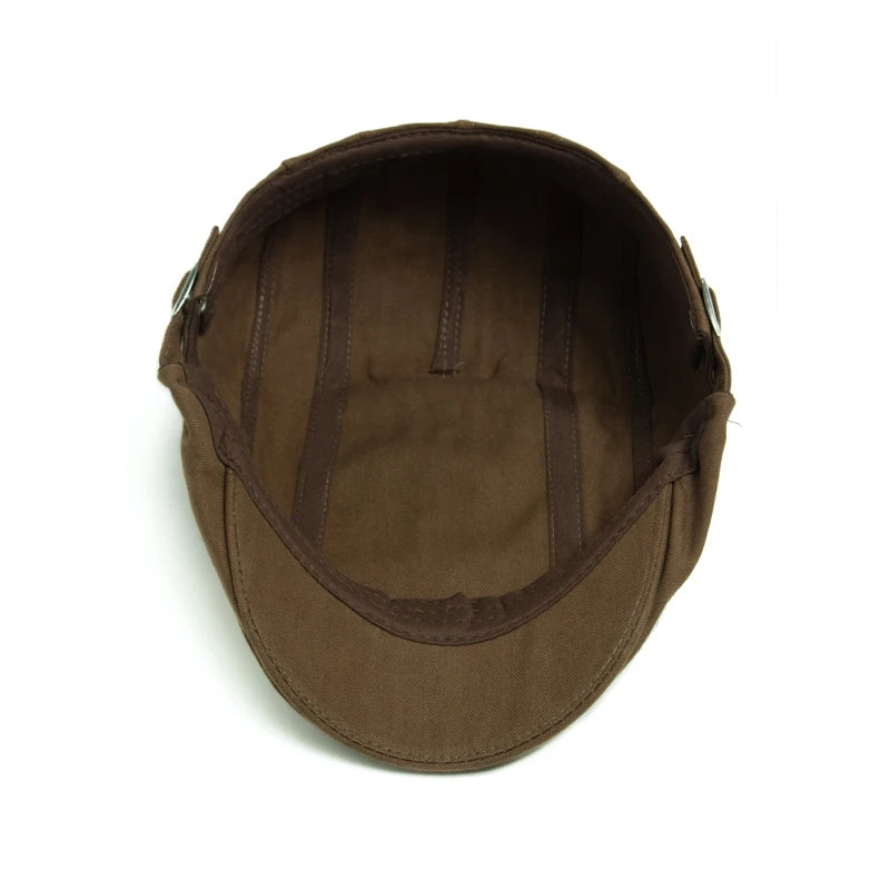 Fordham Twill Flat Cap