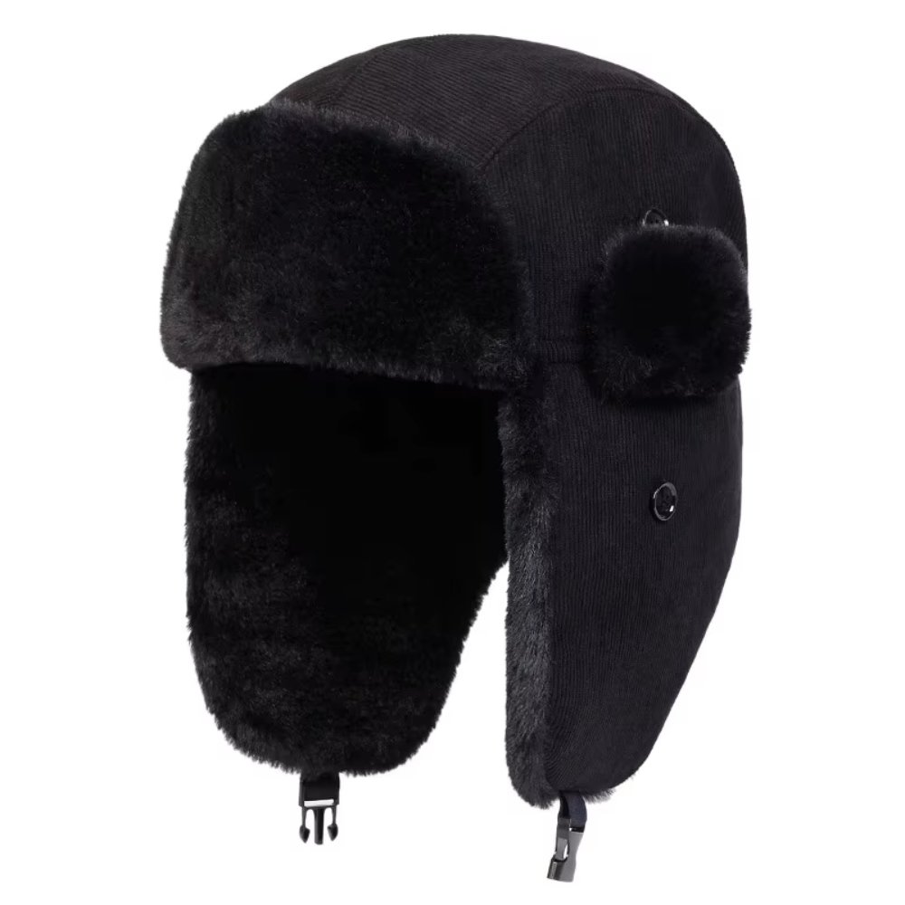 Snowcrest Corduroy Winter Trapper Bomber Hat
