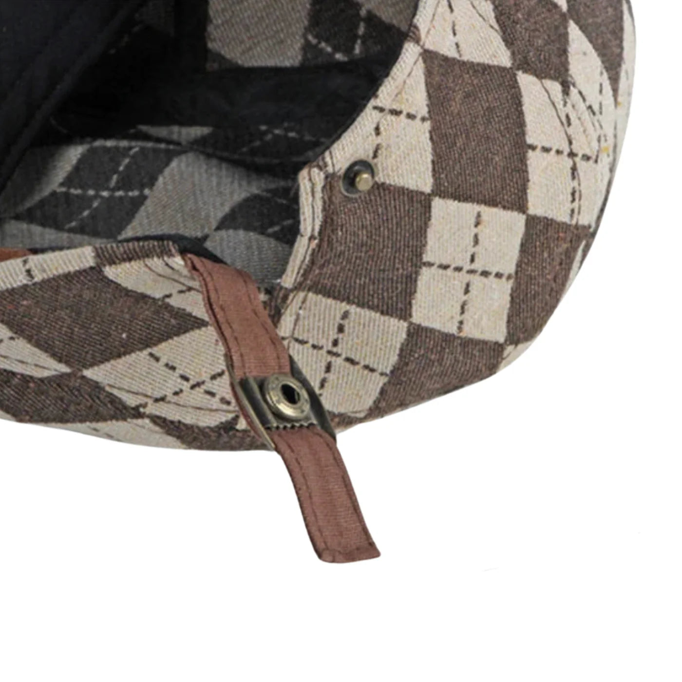Somerton Check Driving Cap