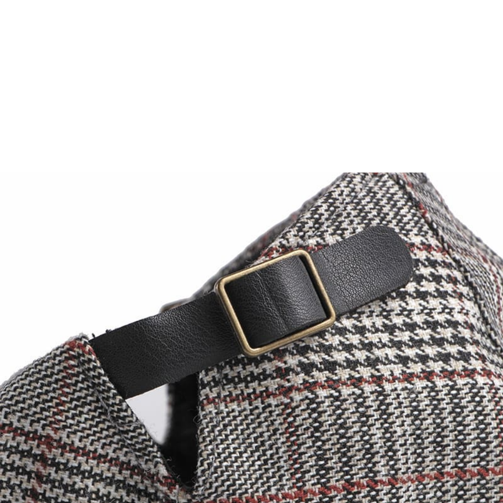 Stirling Tartan Cotton Flat Cap
