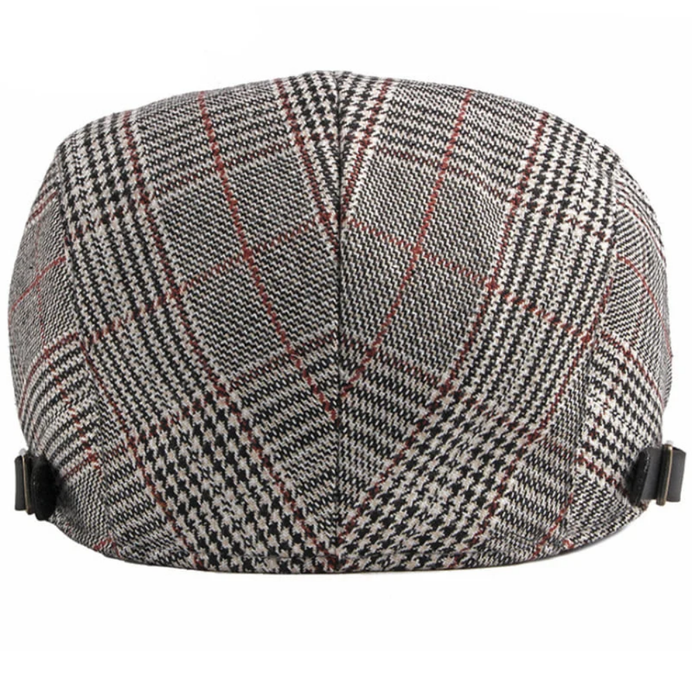 Stirling Tartan Cotton Flat Cap